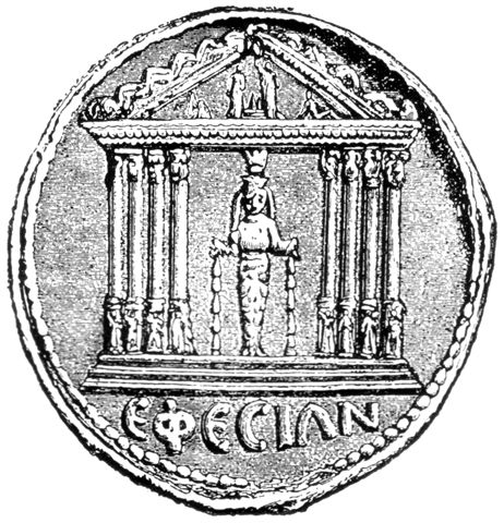 Efeze, de hoofdstad van Asia, was met Jeruzalem en Athene¨één van de heiligste steden uit de oudheid. De tempel van de godin Artemis te Efeze was één van de zeven wereldwonderen van de oude wereld.